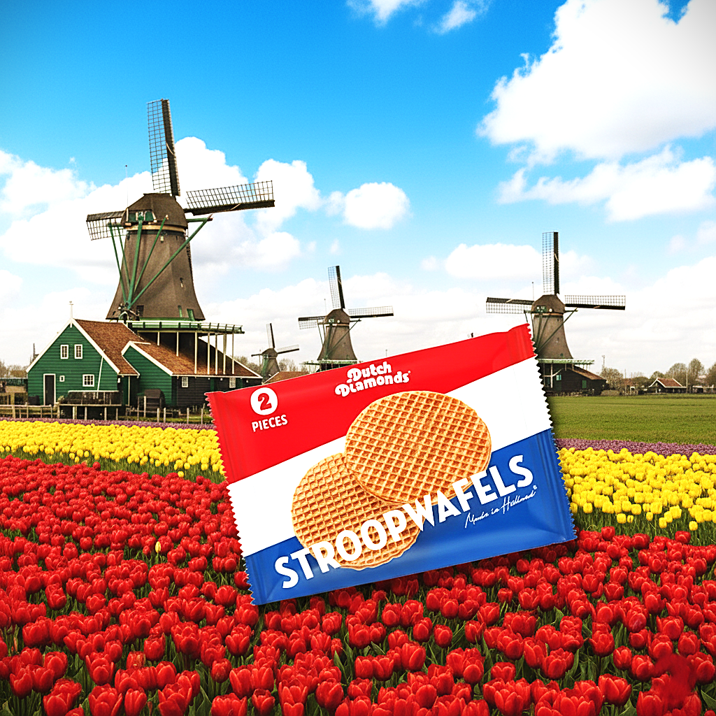 Geniet van authentieke Nederlandse karamel stroopwafels, wekelijks vers gebakken. Perfect op warme thee of koffie. Bestel nu bij snoepwinkel candymixmatch.com